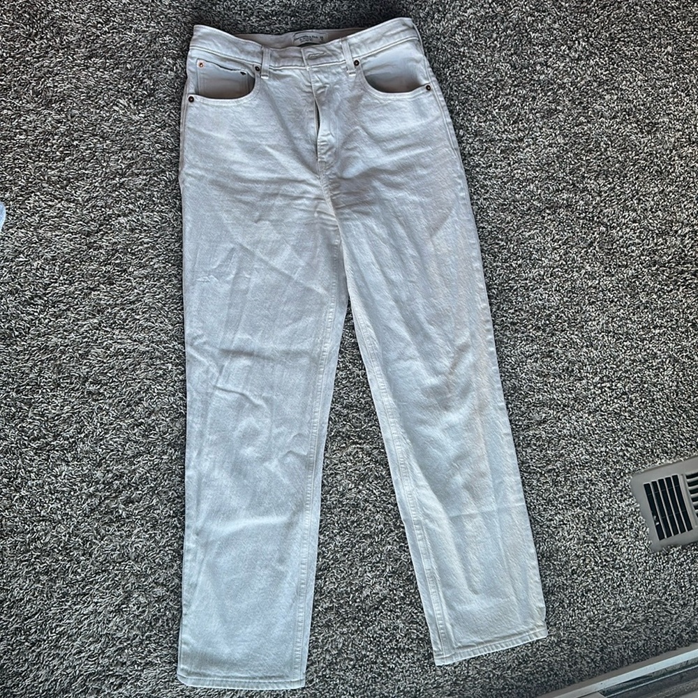 Abercrombie & Fitch 90s Straight Ultra High Rise Jeans